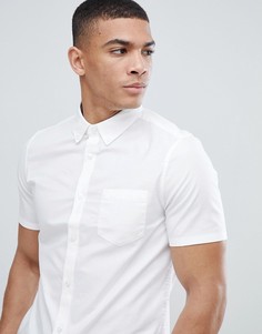 Белая оксфордская рубашка скинни Burton Menswear - Белый