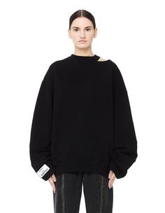 Свитшот с вырезом на плече Vetements