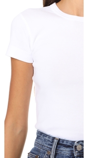 Three Dots Kennedy Short Sleeve Crew Neck Tee