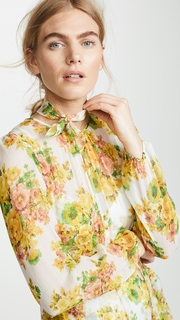 Zimmermann Golden Tiered Dress