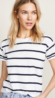 Madewell Whisper Stripe Crew Neck Tee