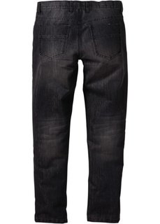 Джинсы Slim Fit Straight, длина (в дюймах) 34 (антрацитовый деним) Bonprix