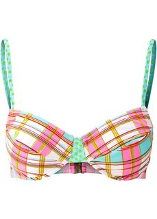 Бюстгальтер, чашка D (розовый/нежно-голубой) Bonprix