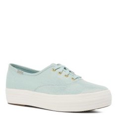 Кеды KEDS WF58037 зелено-голубой