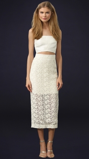 Monique Lhuillier Billie Pencil Skirt