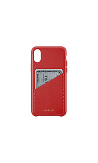Leather card iphone x case - Casetify