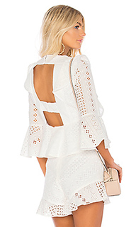 Топ kailey ruffle - BCBGMAXAZRIA