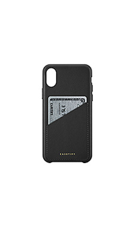 Leather card iphone x case - Casetify