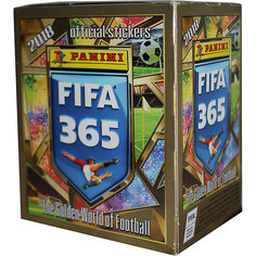 Наклейки Panini FIFA 365-2018, 50 пакетов по 5 наклеек