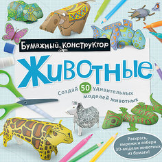 Раскраска-конструктор "Животные" Робинс