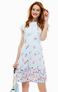 Короткое платье с цветочным принтом Cath Kidston