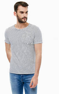 Хлопковая футболка с карманом Replay