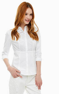 Приталенная рубашка с кружевными вставками Guess