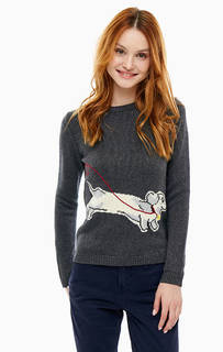 Серый джемпер с длинными рукавами Cath Kidston