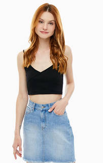 Укороченный топ из хлопка Mavi