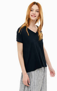 Черная футболка с короткими рукавами Mavi