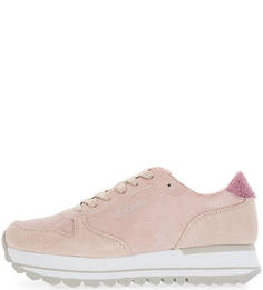 Кожаные кроссовки с замшевыми вставками S.Oliver