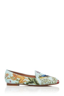 Лоферы Amazonia De Gournay Loafer Aquazzura