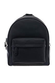 Черный кожаный рюкзак Campus Coach
