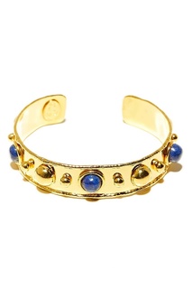 Позолоченный браслет с лазуритом Sylvia Toledano
