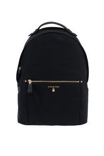 Черный кожаный рюкзак Nylon Kelsey Michael Kors