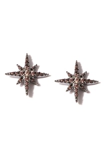 Серьги-пусеты со звездами Dzhanelli Jewellery