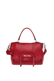 Красная сумка с плечевым ремнем Grace Luxe Miu Miu