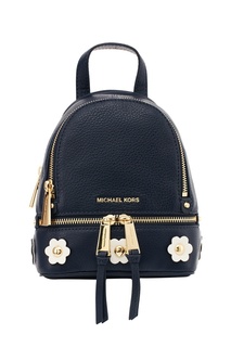 Кожаный рюкзак с аппликацией Rhea Zip Michael Kors