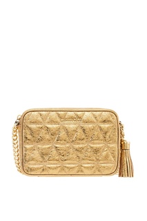 Золотистая сумка Ginny Michael Kors