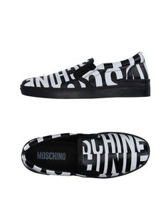 Низкие кеды и кроссовки Moschino