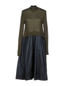 Платье до колена Jil Sander Navy