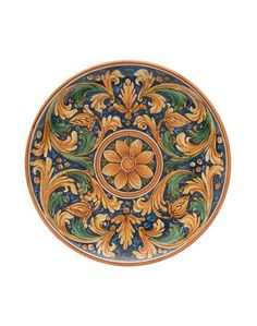 Декоративная тарелка Ceramiche Sofia DI Caltagirone