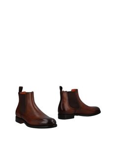 Полусапоги и высокие ботинки Santoni