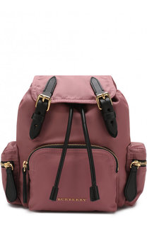 Рюкзак Rucksack с кожаной отделкой Burberry