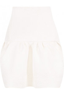 Однотонная мини-юбка тюльпан Chloé
