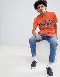 Оранжевая футболка Tommy Jeans - Оранжевый