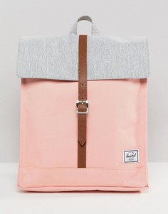 Рюкзак с персиковой и серой отделкой Herschel Supply Co - Розовый