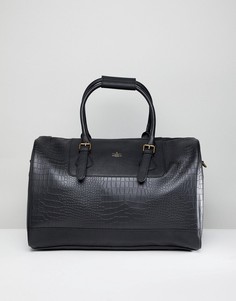 Черная сумка из искусственной крокодиловой кожи ASOS DESIGN - Черный