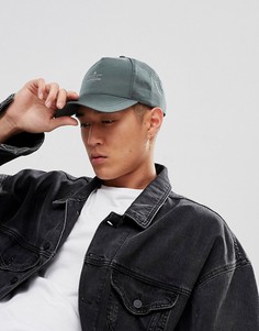 Нейлоновая бейсболка цвета хаки с логотипом ASOS - Зеленый