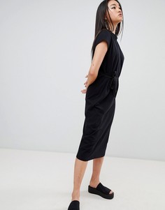Платье с завязкой Cheap Monday Else - Черный