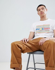 Футболка с разноцветным принтом Phoenix ASOS DESIGN - Белый