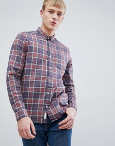 Красная рубашка классического кроя в клетку River Island - Розовый
