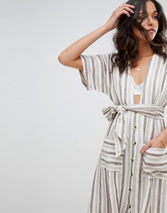 Платье миди Free People Monday - Мульти