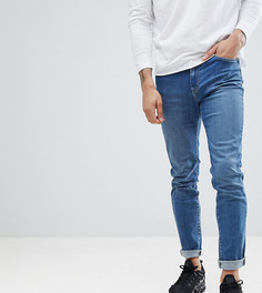 Выбеленные зауженные джинсы Brooklyn Supply Co Contrast - Синий