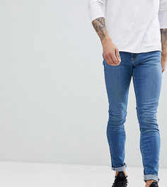 Выбеленные джинсы с напылением Brooklyn Supply Co Hunter - Синий