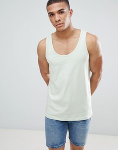 Светло-зеленая майка ASOS DESIGN - Зеленый