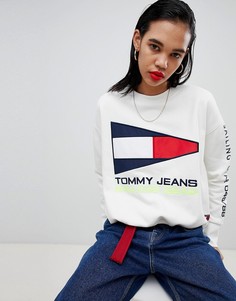 Свитшот Tommy Jean 90s Capsule 5.0 - Белый