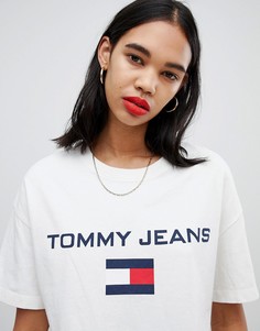 Футболка с логотипом Tommy Jean 90s Capsule 5.0 - Белый