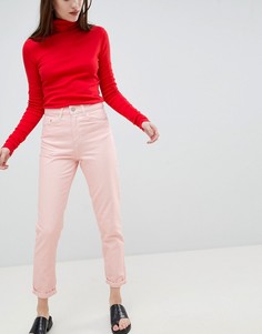 Розовые джинсы в винтажном стиле Waven Elsa - Розовый