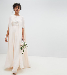 Шифоновый кейп макси TFNC - Розовый